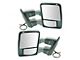 Powered Heated Power Folding Towing Mirrors; Paint to Match (11-16 F-350 Super Duty)