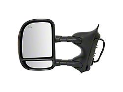 Powered Heated Towing Mirror; Driver Side (99-07 F-350 Super Duty w/o Marker Lights)