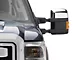 Powered Heated Towing Mirrors with Amber LED Turn Signals; Chrome (11-16 F-350 Super Duty)