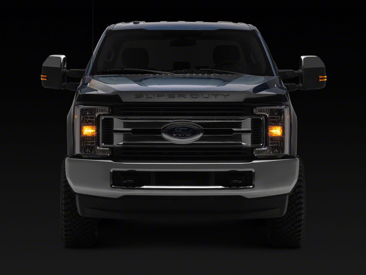 Towing Mirrors For 2017-2020 Ford F350 Super Duty Power Heated Turn Signal LH RH Towing Mirrors For 2017-2020 Ford F350 Super Duty Power Heated Turn Signal LH RH
