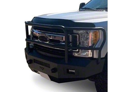 Premier Series Front Bumper; Black Textured (17-22 F-350 Super Duty)