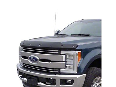 Premium Bolt-On Look Hood Deflector; Smooth (17-22 F-350 Super Duty)