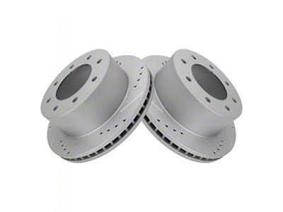 Premium G-Coated 8-Lug Rotors; Front Pair (13-25 4WD F-350 Super Duty)