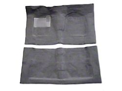Pro-Line Replacement Front and Rear Carpet Kit; Gray (99-06 F-350 Super Duty SuperCrew w/ Column Shifter)