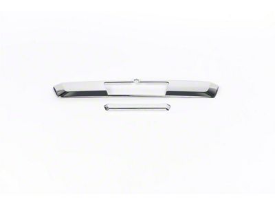 Putco Pull Handle Tailgate Handle Cover with Backup Camera Hole; Chrome (17-19 F-350 Super Duty)