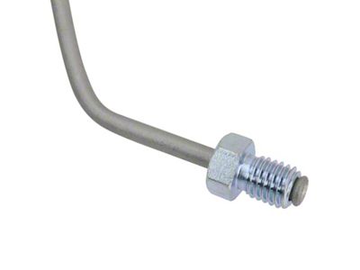 Rear Brake Hose with Steel Line; Passenger Side (17-25 6.7L Powerstroke F-350 Super Duty SRW, Excluding Cab & Chassis)