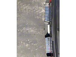 Rear Bumper Accent Trim; Stainless Steel (23-26 F-350 Super Duty)