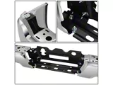 Rear Bumper; Not Pre-Drilled for Backup Sensors; Chrome (17-22 F-350 Super Duty)