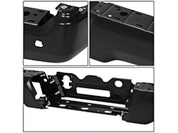 Rear Bumper; Pre-Drilled for Backup Sensors; Black (17-22 F-350 Super Duty)