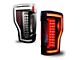 Renegade Series Sequential LED Tail Lights; Black Housing; Clear Lens (17-19 F-350 Super Duty w/ Factory Halogen Non-BLIS Tail Lights)