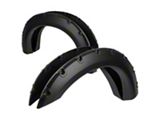 Rivet Style Fender Flares; Smooth Black (99-07 F-350 Super Duty)