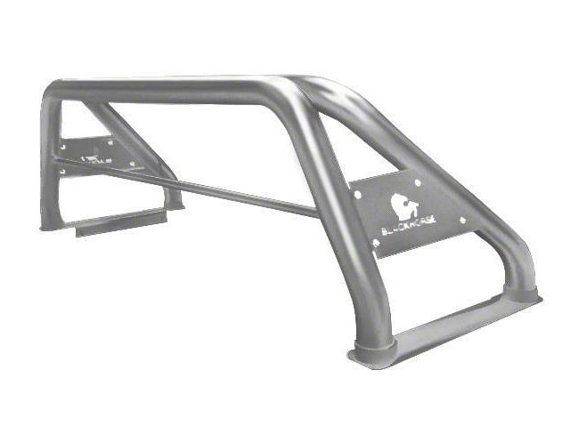 Classic Roll Bar with 50-Inch LED Light Bar; Stainless Steel (11-16 F-350 Super Duty)