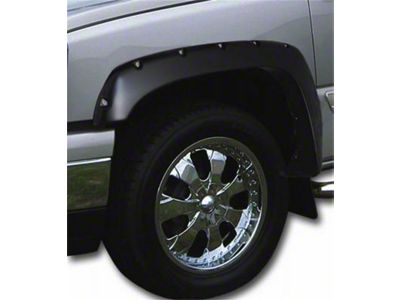 Ruff Riderz Fender Flares; Smooth Black (11-16 F-350 Super Duty SRW)