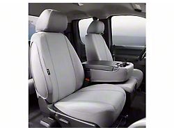 Fia Seat Protector Series Front Seat Covers; Gray (17-25 F-350 Super Duty w/ Bench Seat)