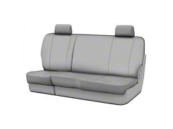Fia Seat Protector Series Rear Seat Cover; Gray (17-22 F-350 Super Duty SuperCab)