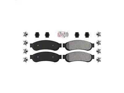 Semi-Metallic Brake Pads; Rear Pair (11-12 F-350 Super Duty)