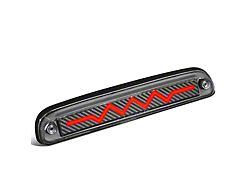 Sequential Heartbeat LED Third Brake Light; Black (99-16 F-350 Super Duty)