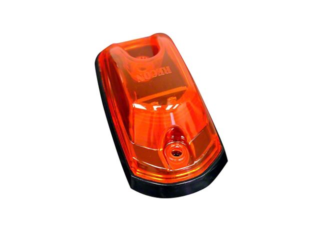 Single LED Roof Cab Light; Amber Lens (17-24 F-350 Super Duty)