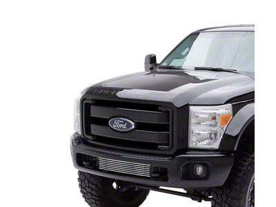 Stainless Steel Billet Lower Grille Insert; Chrome (11-16 F-350 Super Duty)