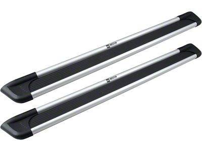 Sure-Grip Running Boards without Mounting Kit; Brite Aluminum (11-25 F-350 Super Duty SuperCab)