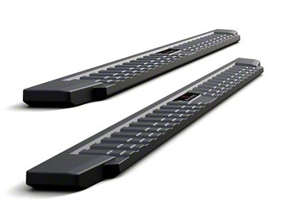 T-Style Running Boards; Black (17-25 F-350 Super Duty SuperCab)