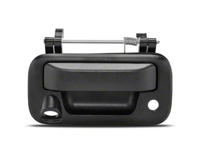 Tailgate Handle with Backup Camera Opening; Textured Black (08-16 F-350 Super Duty)