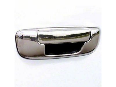 Putco Tailgate Handle Cover; Pull Handle Only; Chrome (17-19 F-350 Super Duty)