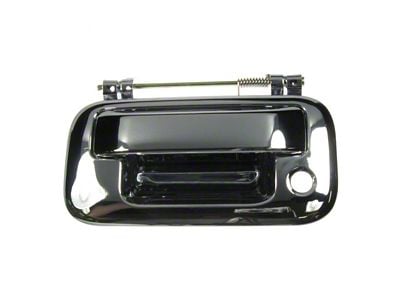 Tailgate Handle with Lock Provision; Chrome (11-16 F-350 Super Duty)