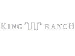 Tailgate Insert Letters; Liquid Chrome (23-25 F-350 Super Duty King Ranch)