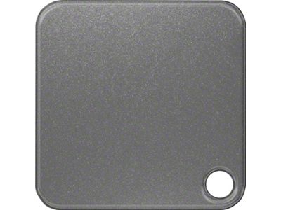 Tailgate Letter Inserts; Carbonized Gray (23-24 F-350 Super Duty, Excluding Platinum)