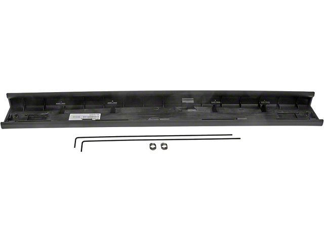 Tailgate Molding; Black; With Flexible Step (11-16 F-350 Super Duty)