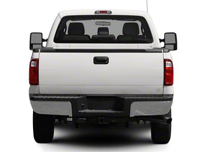 Tailgate Protector; Black (11-16 F-350 Super Duty w/o Tailgate Step)