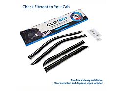 Tape-On Window Deflectors (17-26 F-350 Super Duty SuperCrew)