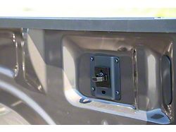 Truck Bed Tie Downs; Black (17-26 F-350 Super Duty)