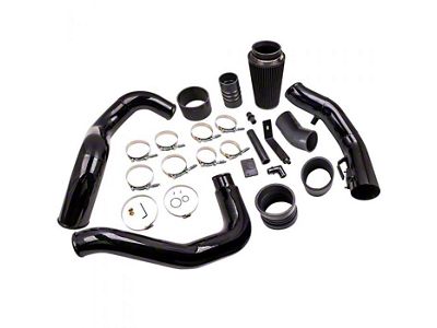 Turbo Intercooler Pipe and Cold Air Intake Kit with Clamps (03-07 6.0L Powerstroke F-350 Super Duty)