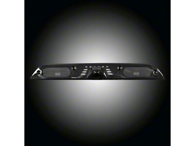 Ultra High Power LED Third Brake Light with Cargo Bed Camera Opening; Smoked (17-22 F-350 Super Duty)