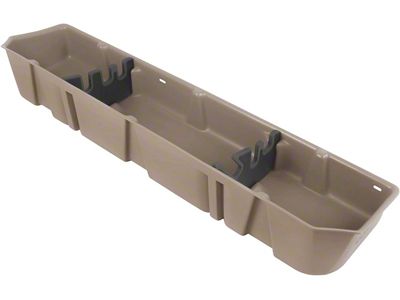Underseat Storage; Tan (17-25 F-350 Super Duty SuperCrew)