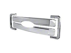 Upper Grille Overlay; Chrome (11-16 F-350 Super Duty)