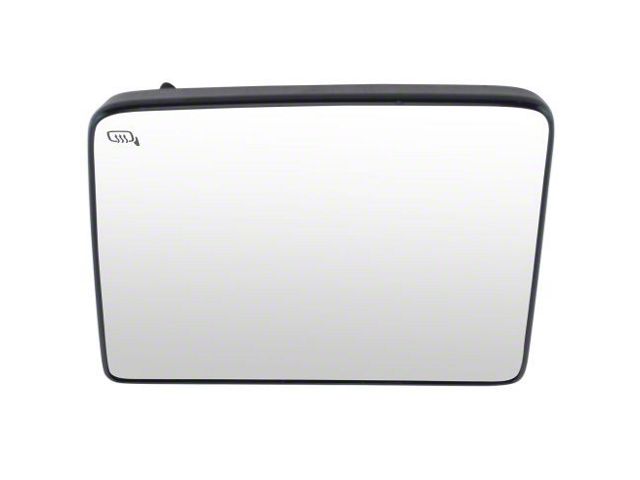Upper Towing Mirror Glass; Driver Side (11-16 F-350 Super Duty)