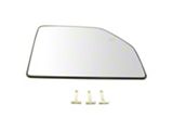 Upper Towing Mirror Glass; Passenger Side (17-18 F-350 Super Duty)
