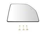 Upper Towing Mirror Glass; Passenger Side (2017 F-350 Super Duty)