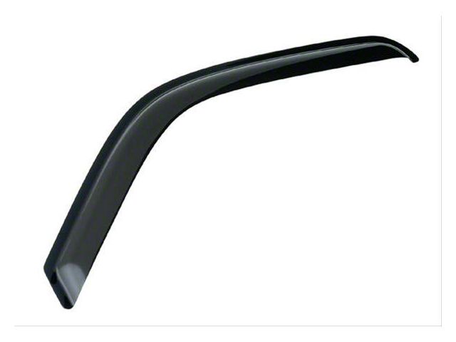 Ventgard Sport Window Deflectors; Smoked; Front Only (11-16 F-350 Super Duty w/ Towing Mirrors)