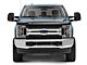 White LED Side Mirror Lenses with Amber Turn Signals; Smoked (17-24 F-350 Super Duty w/ Factory Halogen Headlights & Tail Lights)