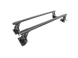 Go Rhino XRS Cross Bars; Textured Black (17-25 F-350 Super Duty)