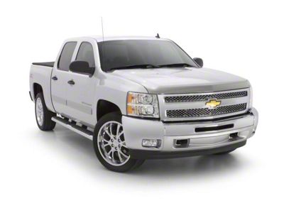 Aeroskin Hood Protector; Chrome (17-22 F-350 Super Duty)