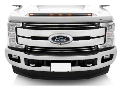 Aeroskin LightShield Color-Match Hood Protector; Oxford White (17-22 F-350 Super Duty)