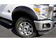 Elite Series Extra Wide Style Fender Flares; Front and Rear; Smooth Black (11-16 F-350 Super Duty SRW)