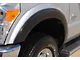 Elite Series Sport Style Fender Flares; Front and Rear; Smooth Black (11-16 F-350 Super Duty SRW)