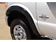 Elite Series Sport Style Fender Flares; Front and Rear; Smooth Black (11-16 F-350 Super Duty SRW)