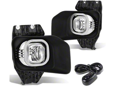 Fog Light; With Switch; H10 Bulb; Clear (11-16 F-350 Super Duty)